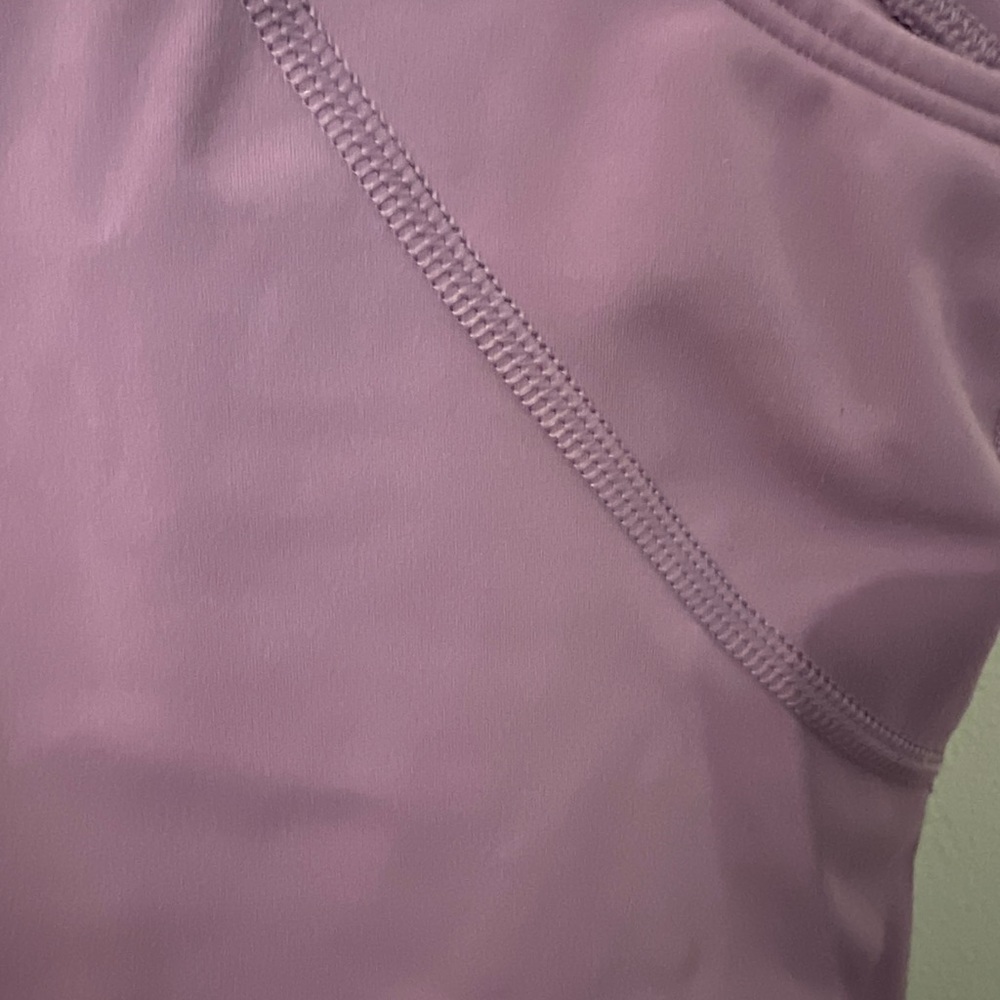 Lavender V-Neck Tank Top - Picture 3 of 4